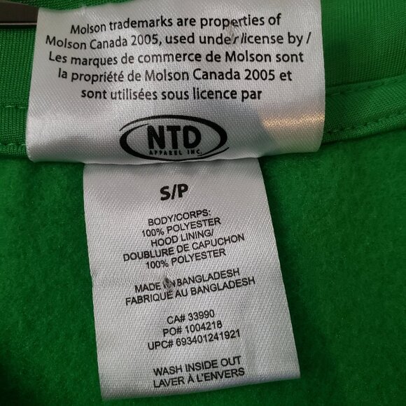 Pretty Sweet Green Pilsner Beer Zip Up Hoody - Picture 4 of 13